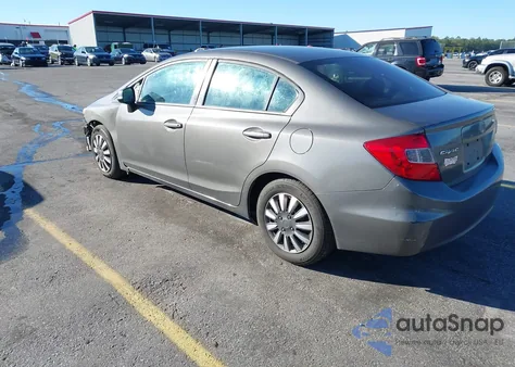 2012 Honda Civic Lx z USA, uszkodzony, nr VIN 19XFB2F53CE355064